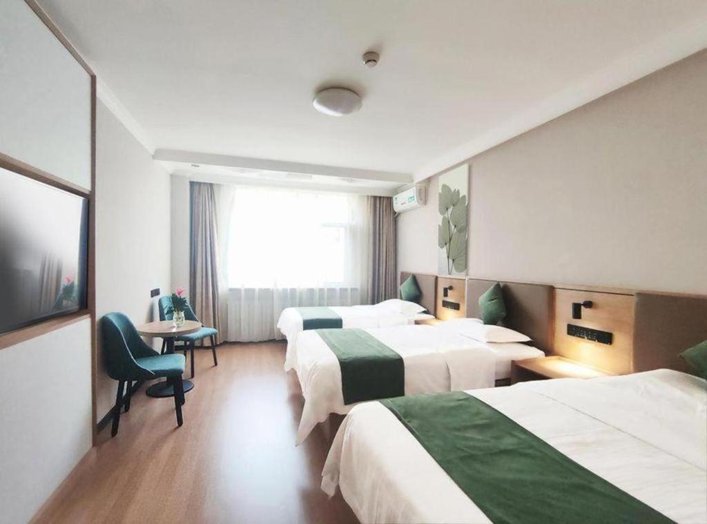 GreenTree Inn Beijing Daxing Xingye Street Liyuan Business Hotel Eksteriør bilde